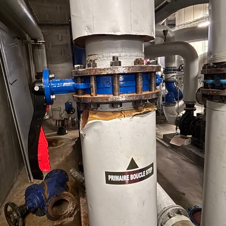 Changement de vannes Dn 250 au Vélodrome 🔧 Quand ça coince, on est là pour v...